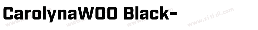 CarolynaW00 Black字体转换 CarolynaW00 Black字体转换